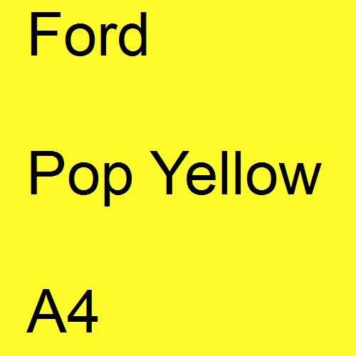 Ford, Pop Yellow, A4.